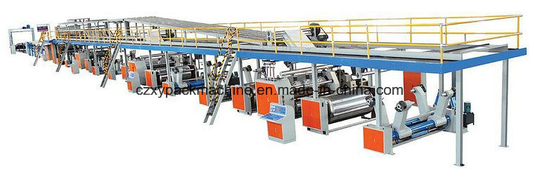 2018 Hebei Cangzhou Sell Hot High Speed 5 Lay Corrugated Cardboard Production Line Low Price