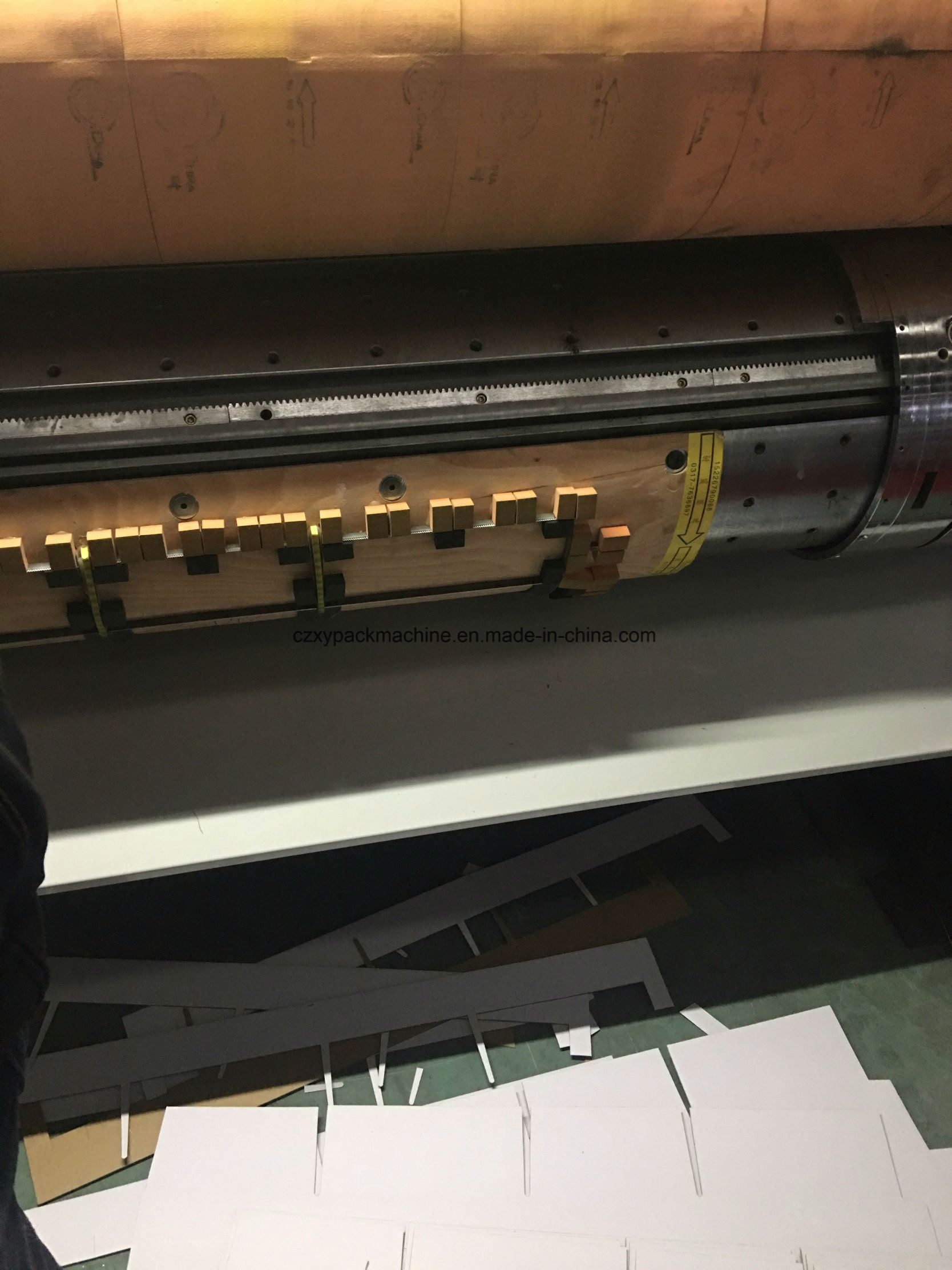Corrugated Box Printer Slotter Die Cutter Vacuum Packing Machine-High Defination