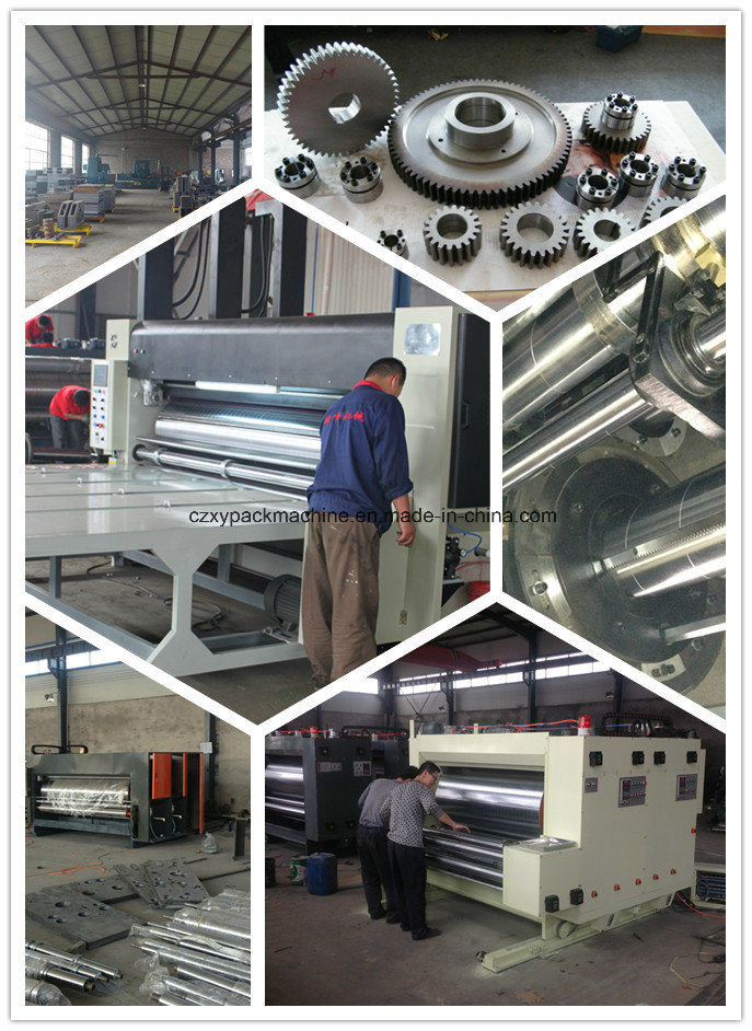 Automatic Carton Printing Slotting Die Cutting Machine with Stacker