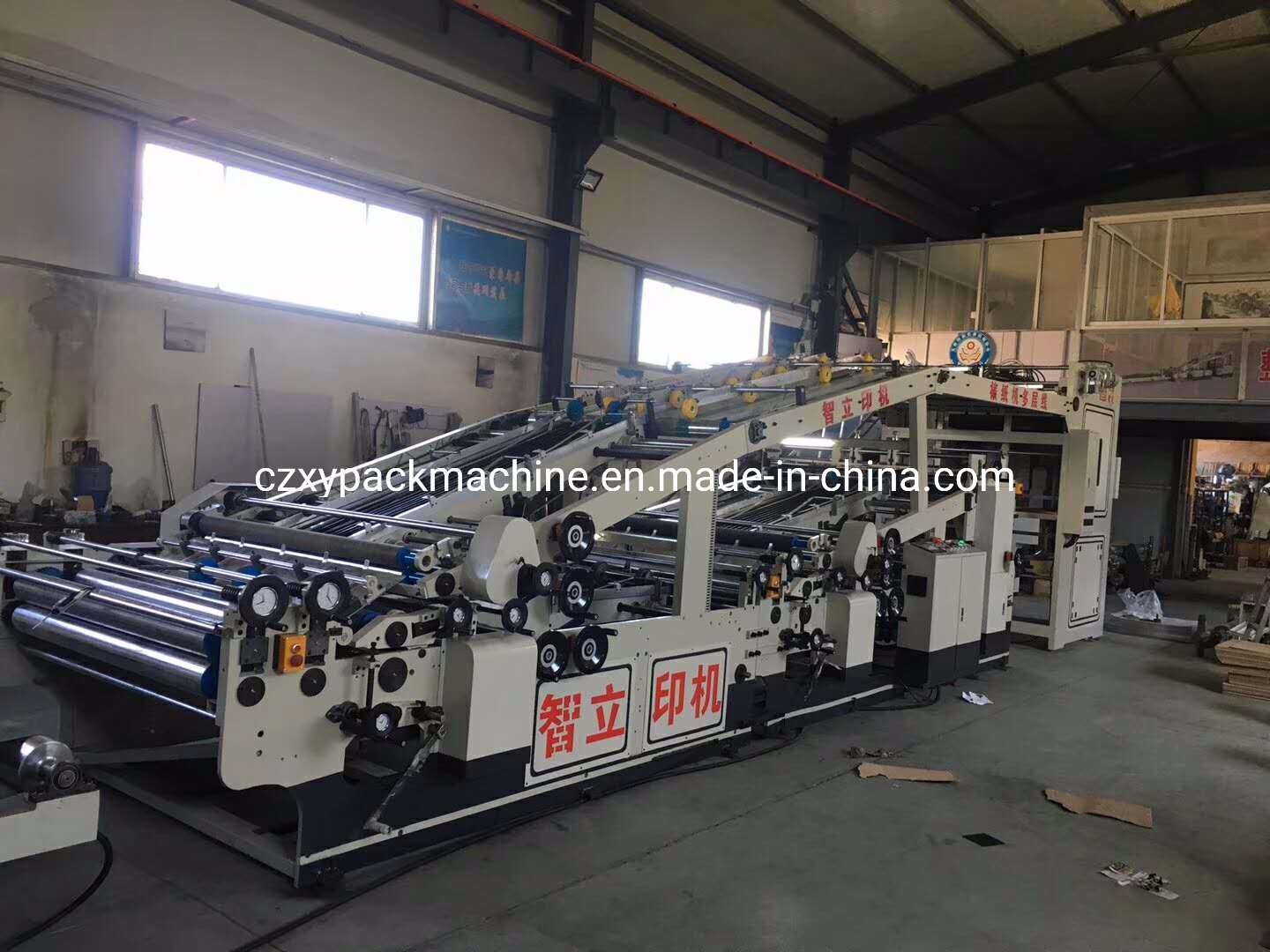 China Manufacture 3ply 5ply Corrugated Box Flute Laminator