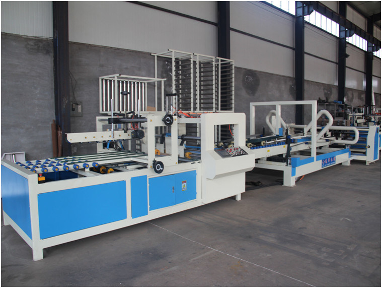 Automatic Gluing Machine Carton Molding Machinery and Equipment Corrugated Box Sticky Box Machine