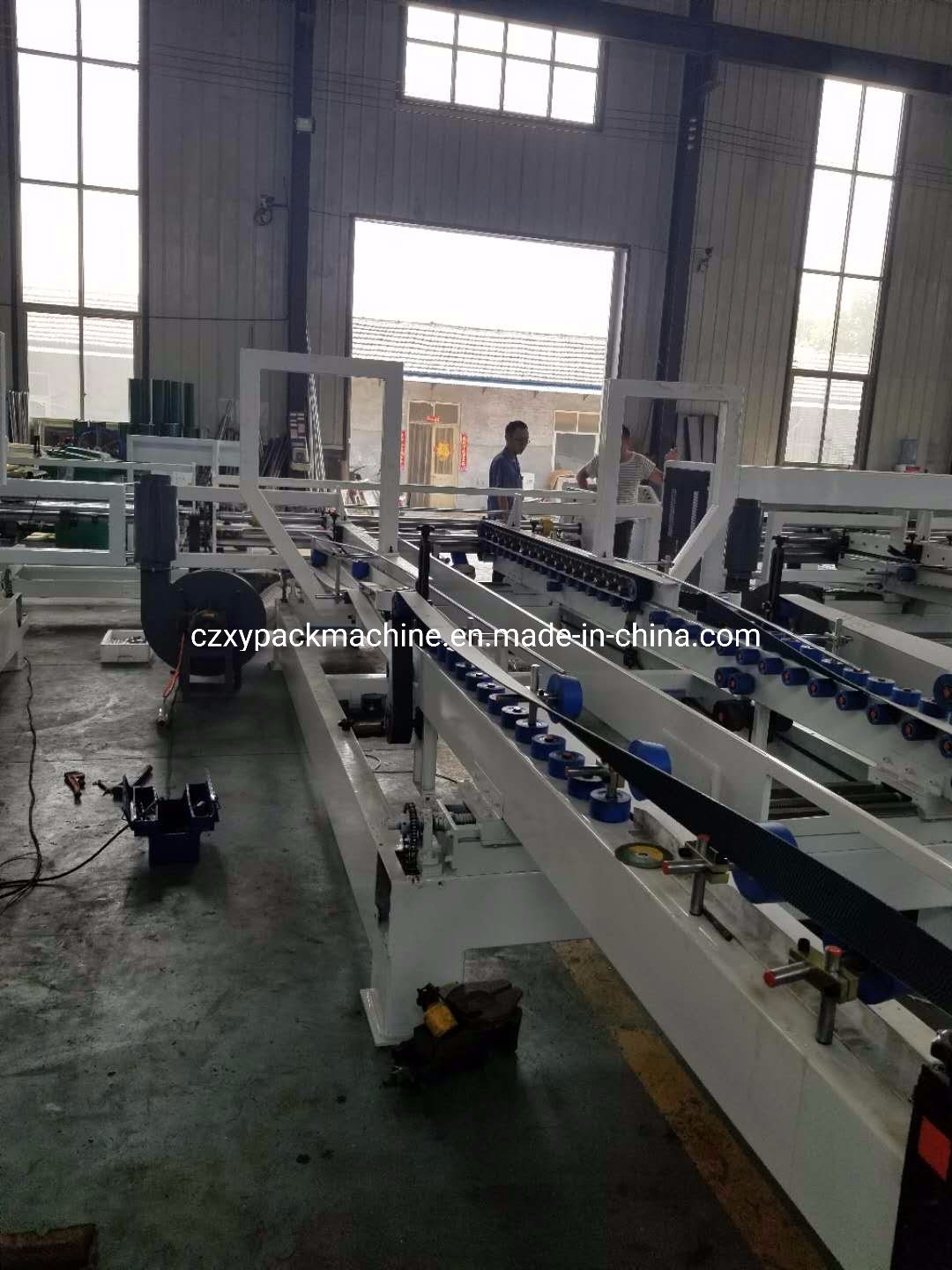 Automatic Colorful Corrugated Box Forming Packaging Machinery