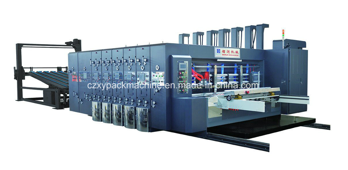 Automatic High Speed Corrugated Flexographic Printing and Slotting Machine