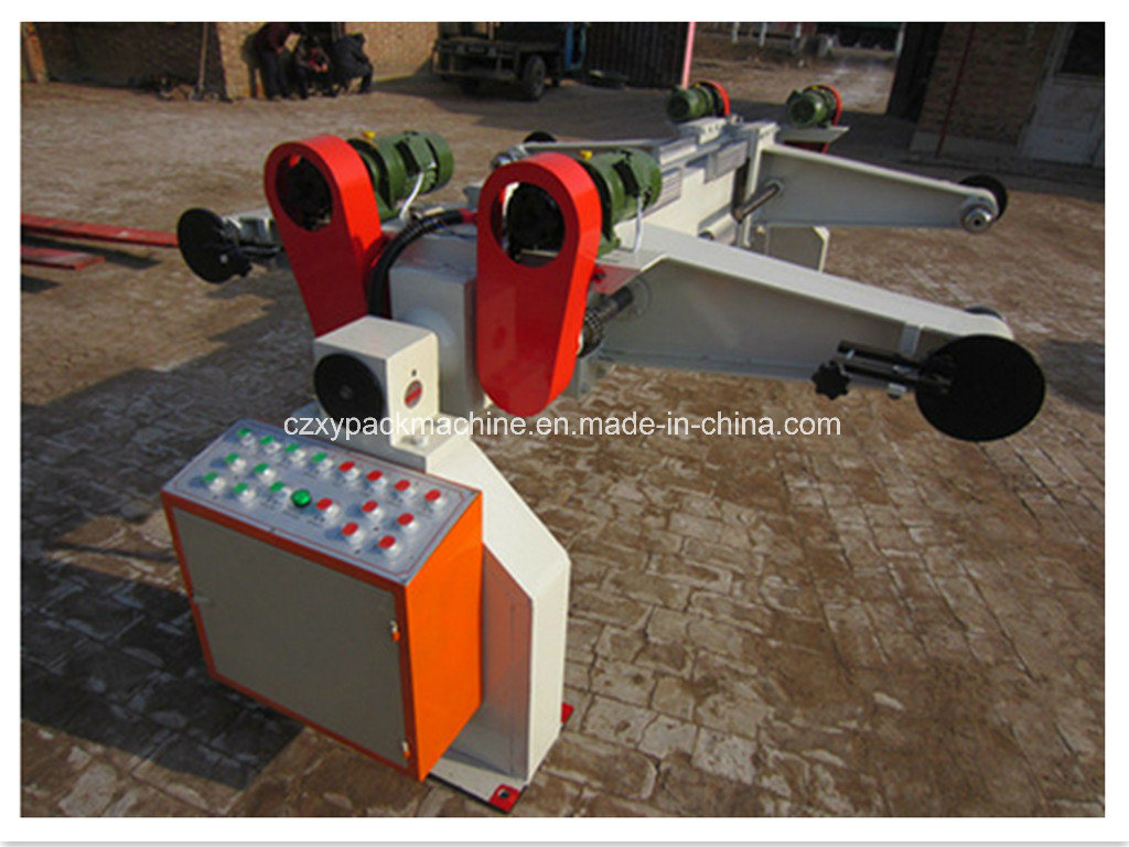 Electric Shaftless Mill Roll Stand Corrugated Carton Machine
