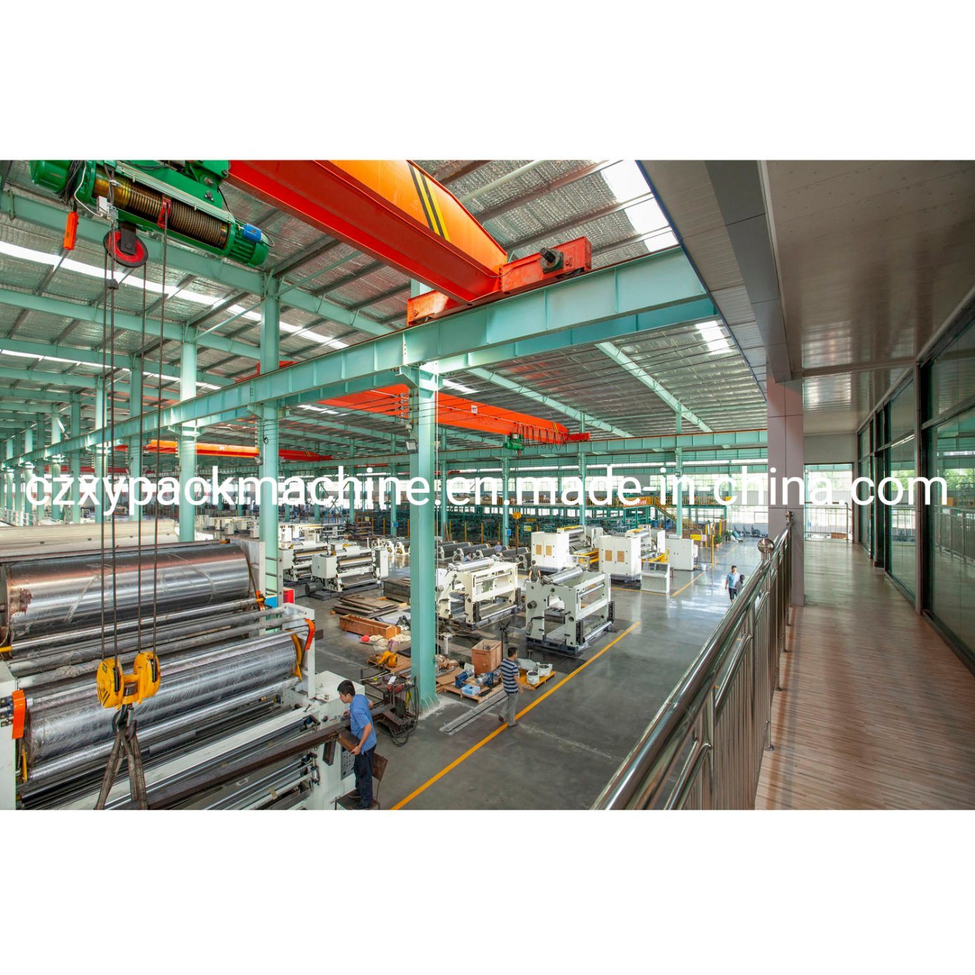 Wj 150-2200-5 Type Five Layer Corrugated Roller Cardboard Production Line