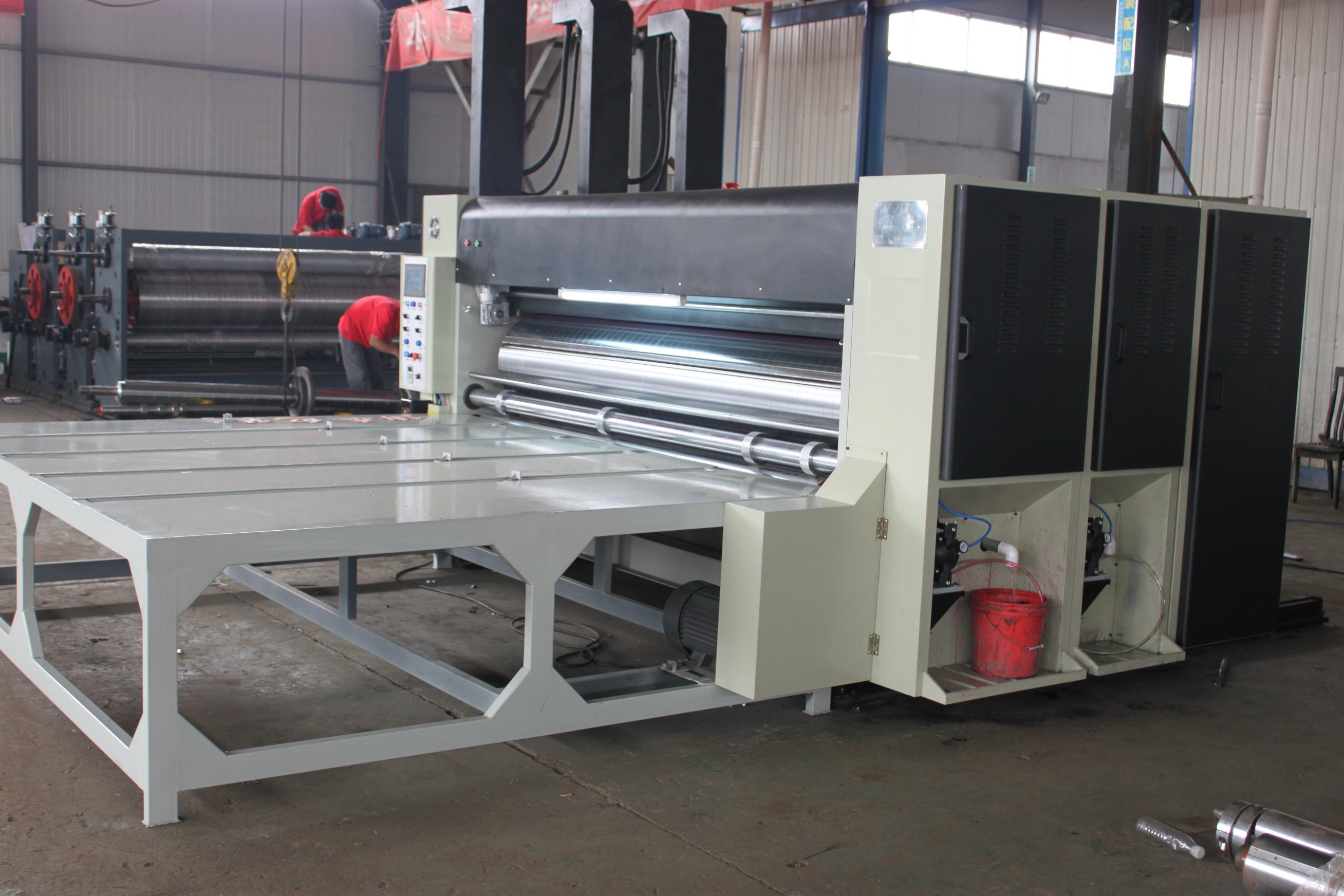High Speed Corrugated Carton Cardboard Flexo Printing Machine