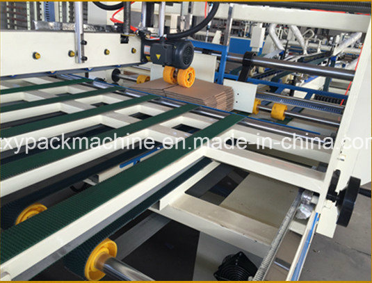 Carton Box Auto Feeder Gluing Folding Machinery