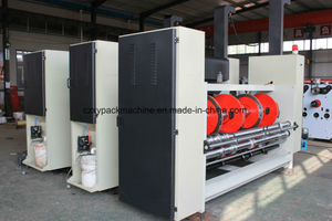 Full Automatic 3color Printer Slotter Machine with Die Cutter