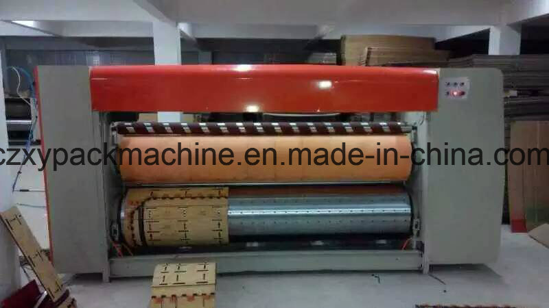 Gyk-1 High-Speed Flexo Ink Corrugated Paperboard Printing Rressing Slicing Corner and Grooving Machine