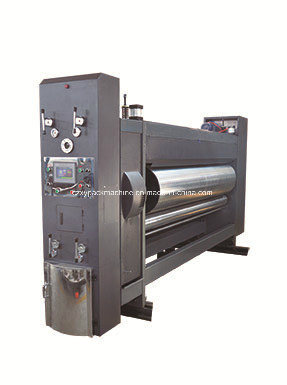 4 Color Flexographic Printing Press Machine with Slotting and Die Cutting for Carton Box Manufacture