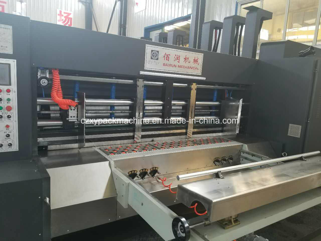 Automatic Carton Box Packing Machinery for Corrugated Cardboard Printing