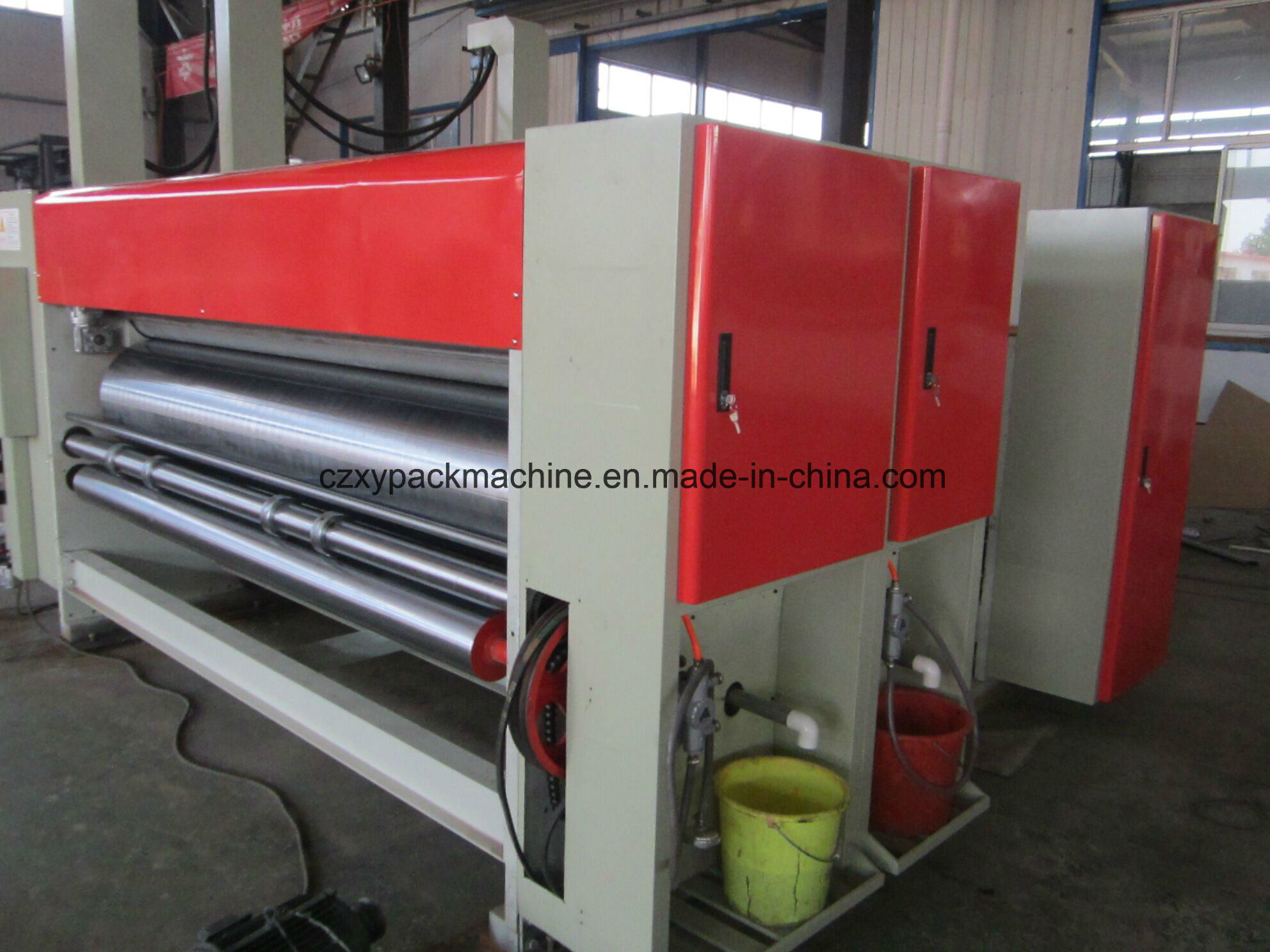 High Speed Automatic Corrugated Carton Flexo Printing Slotting Die Cutting Machine