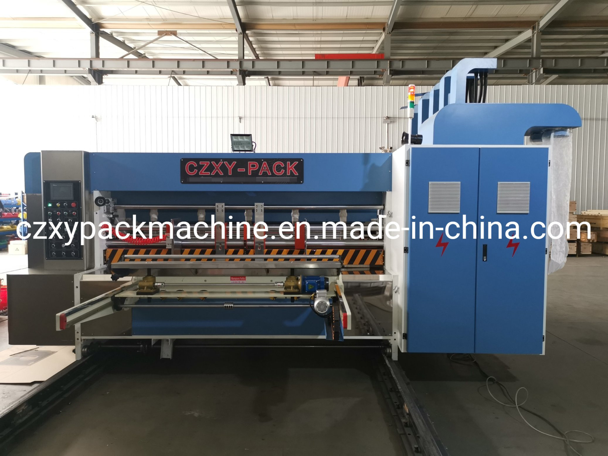 Czxy-Pack Packaging Machine for Cardboard Boxes Printing Slotting Die Cutting Machine