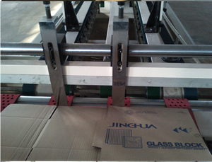 High Speed Automatic Corrugated Paper Box Folding and Gluing Machine