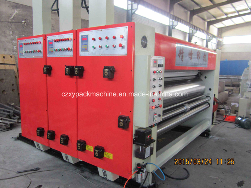 Chain Feeder Flexo Printer Slotter for Corrugated Carton Making Machine