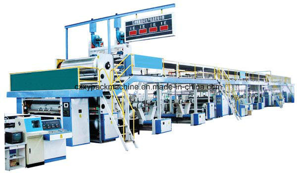 3 5 7ply Corrugated Cardboard Production Line Single or Double Wall Paperboard Making Machine Automatic Carton Box