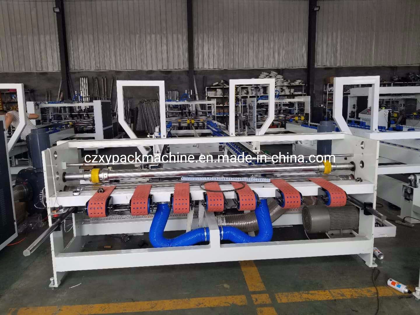 Automatic High Speed 7ply Colorful Corrugated Box Gluing Machine