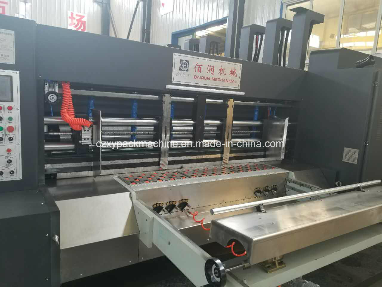 Corrugated Cardboard Slotting Printing Machine for Carton Box Making