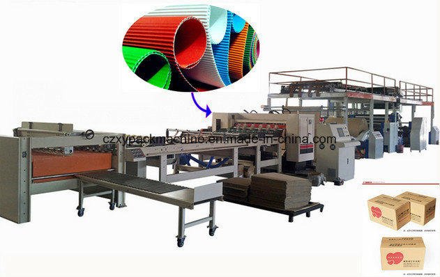 Computerised 3/5/7 Ply High Speed Corrugated Production Line