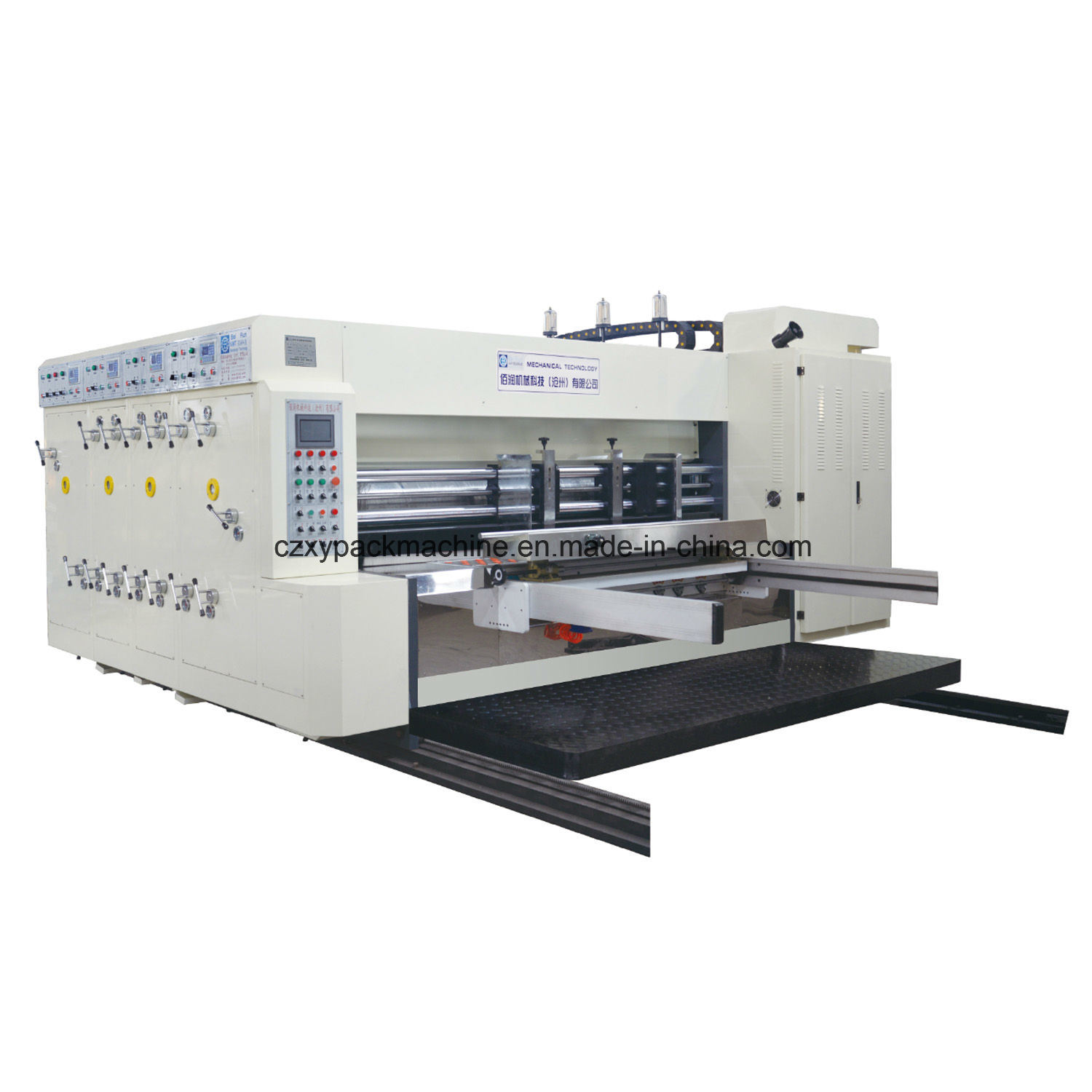 Factory Directly Sell 4color Printing Slotting and Die Cutting Machine