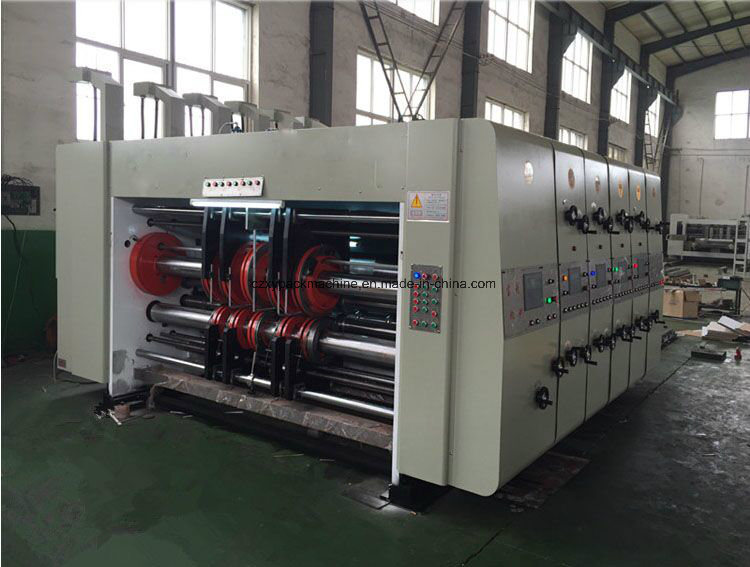 Chain Feeding 2 Color Prirnting Machine for Corrugated Box Making