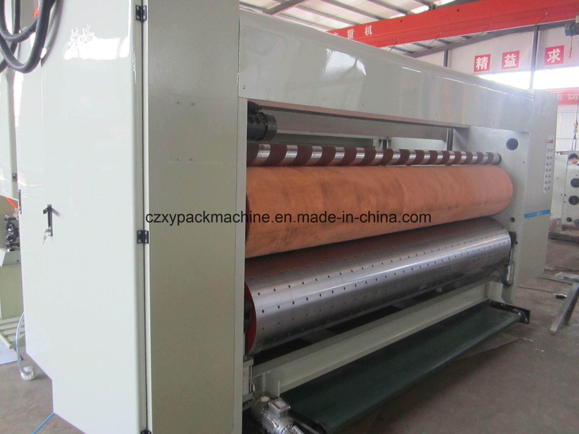 High Speed Automatic Corrugated Carton Flexo Printing Slotting Die Cutting Machine