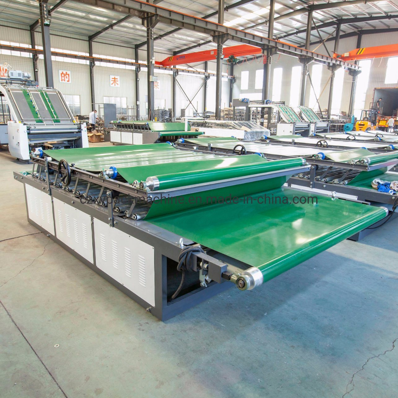 High Speed 3ply Flute Laminator Pasting Machine for Colorful Corrugated Box Making