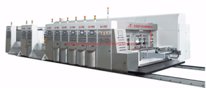 Colorful Box Printing Slotting Die Cutting Machine with Polishing and Drying