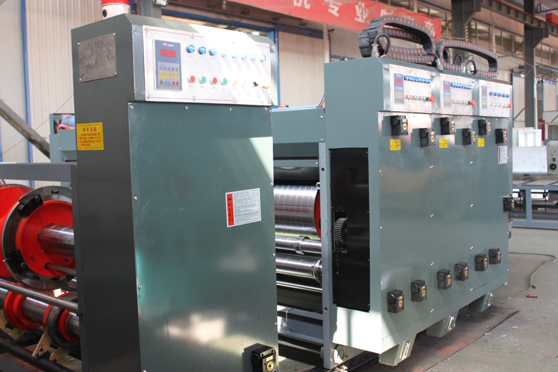2 Colors Corrugated Printing Slotting Machine