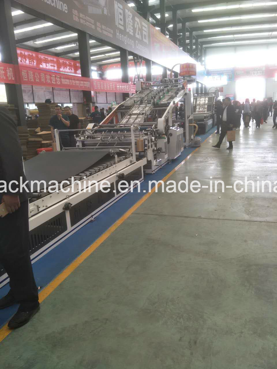 Hebei Vacuum Sucking Full Automatic Paper Flute Laminating Machine