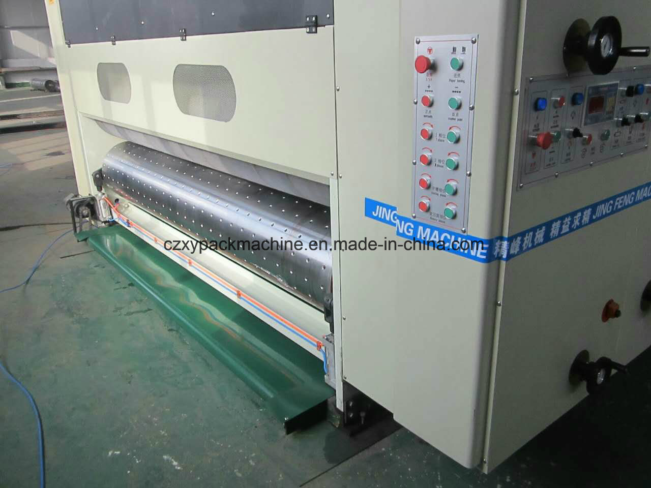 Corrugated Cardboard Slotting Printing Machine for Carton Box Making