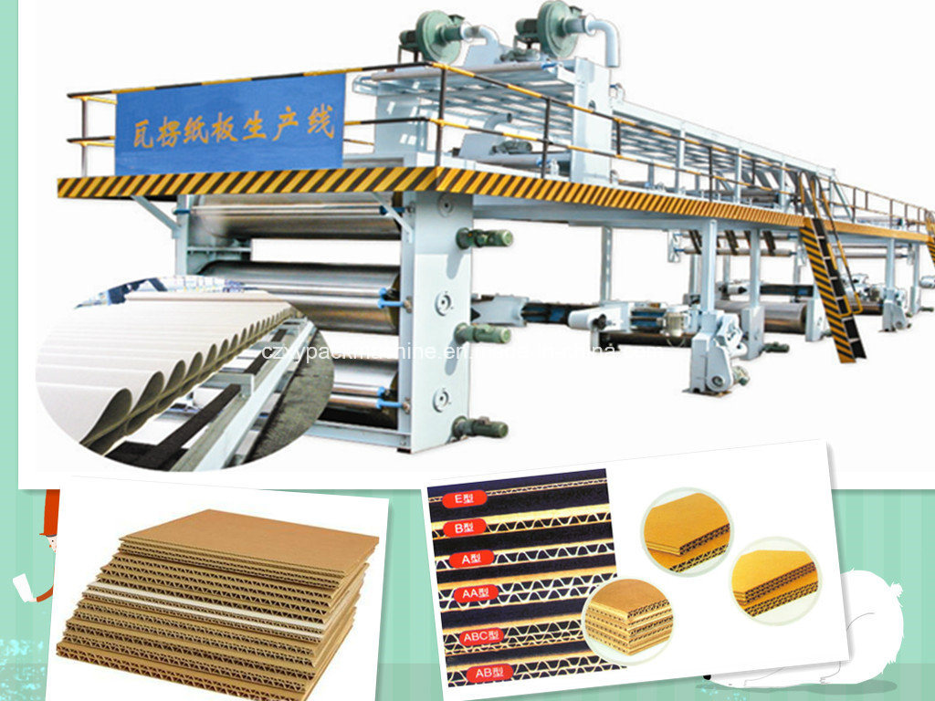 High Speed and Good Quality 1800-5 Layer Corrugated Paperboard Production Line