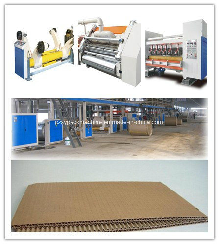 Corrugated Cardboard Making Machine Automatic Production Line