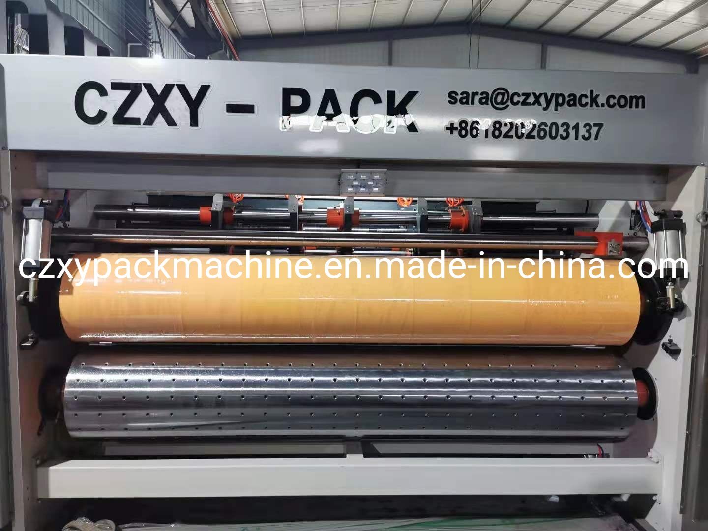 High Quality Corrugated Cardboard Paperboard Carton Box Flexo Automatic Feeding Printer Rotary Slotter and Die Cutter