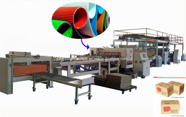 Hot Seling and Automatic Corrugated Cardoard Machine for Making Papercard