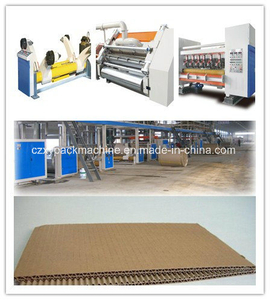 3/5/7layer Duplex Wall Corrugated Cardboard Production Line