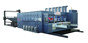 Automatic 4color Printing Slotting and Die Cutting Machine